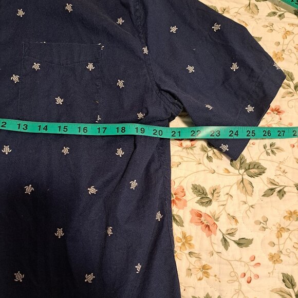 Blue patterned shirt - Picture 3 of 4